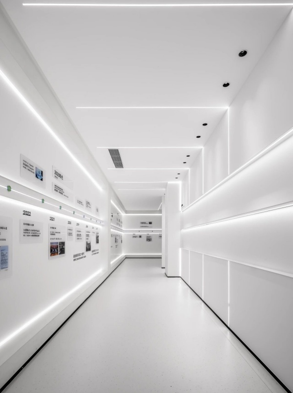 拓尔微电子西安研发总部办公室展厅设计