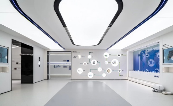 拓尔微电子西安研发总部办公室展厅设计