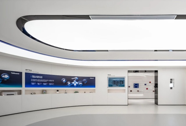 拓尔微电子西安研发总部办公室展厅设计