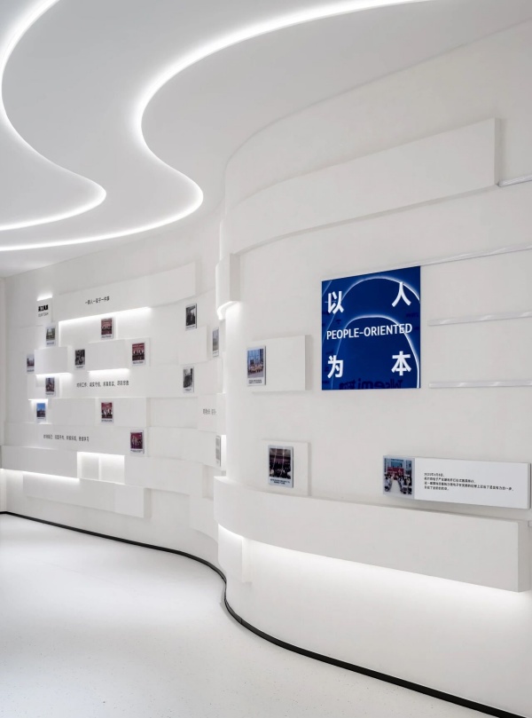 拓尔微电子西安研发总部办公室展厅设计