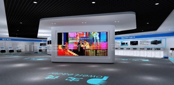 宝德集团展厅设计让产品“活”起来互联网科技企业营销体验中心！