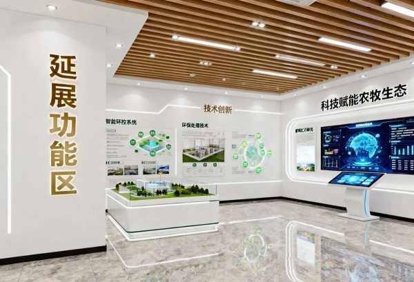 沉浸式农牧生态展厅设计让科技与自然共生
