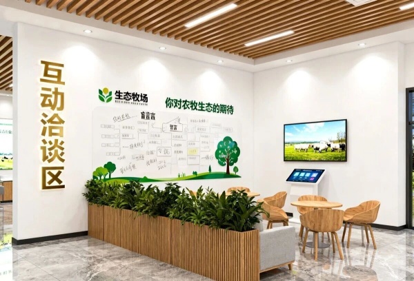 沉浸式农牧生态展厅设计让科技与自然共生
