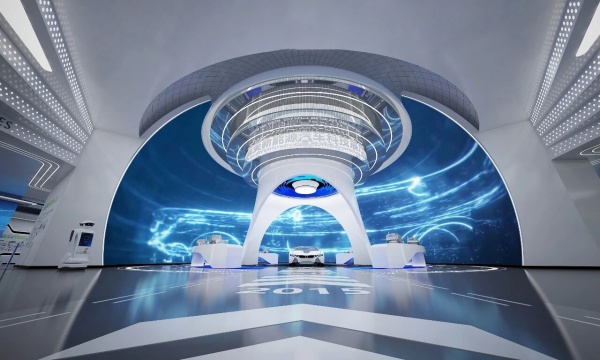 新能源汽车展厅设计案例分享