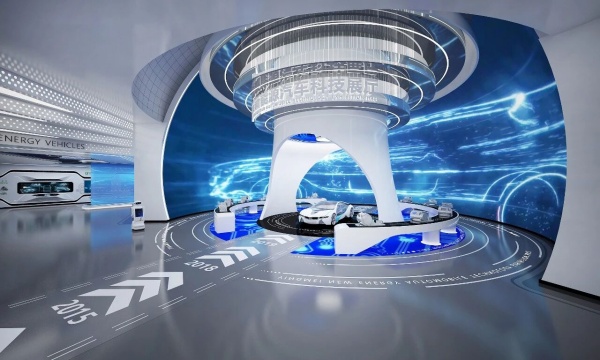 新能源汽车展厅设计案例分享