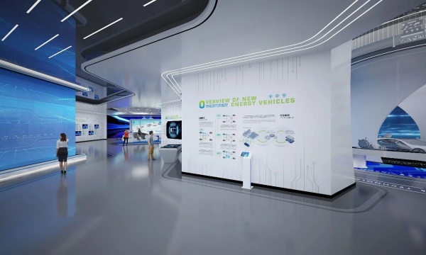 新能源汽车展厅设计案例分享