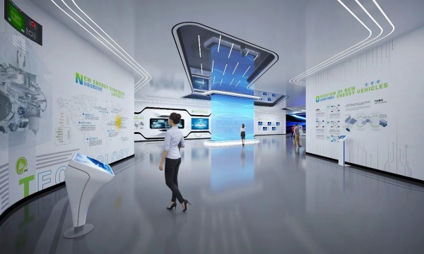 新能源汽车展厅设计案例分享