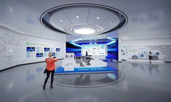 新能源汽车展厅设计案例分享