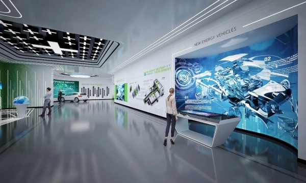 新能源汽车展厅设计案例分享
