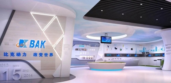 深圳比克展厅设计科技+绿色+低碳聚力打造新能源电池特色企业展厅！