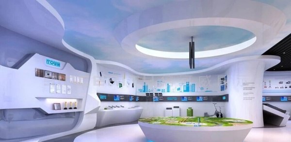 深圳比克展厅设计科技+绿色+低碳聚力打造新能源电池特色企业展厅！