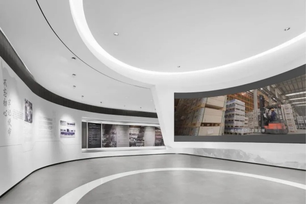 工业设备类企业展厅设计