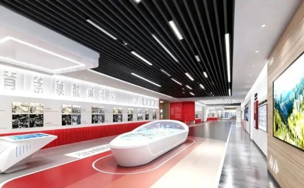 打造党建文化展厅！这家企业的500㎡展厅，科技感与红色底蕴拉满