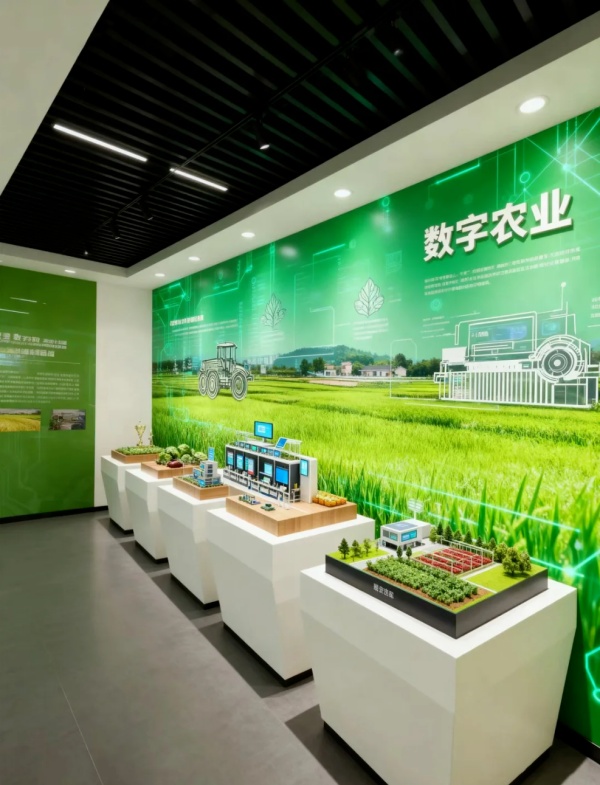 农业展厅设计在方寸之间，重构人、土地与未来的对话