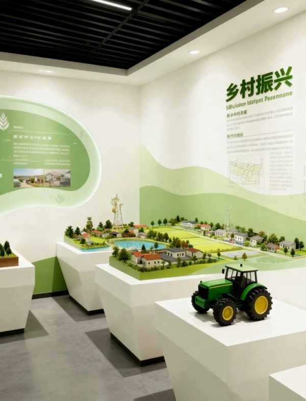 农业展厅设计在方寸之间，重构人、土地与未来的对话
