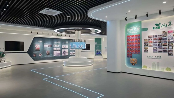 气体装备界的美学实验室展厅设计