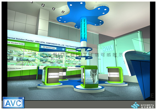 深圳信可威专业展厅设计与施工一站式服务