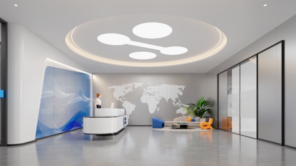 当办公室展厅科技感与质感完成一场双向奔赴