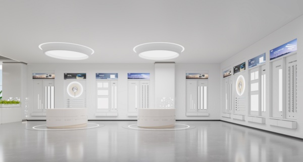 当办公室展厅科技感与质感完成一场双向奔赴