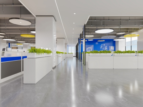 当办公室展厅科技感与质感完成一场双向奔赴