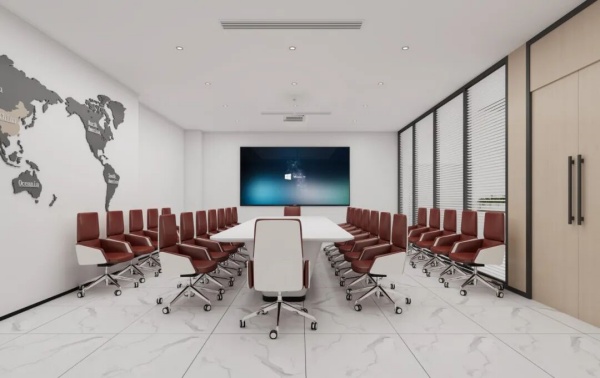 当办公室展厅科技感与质感完成一场双向奔赴