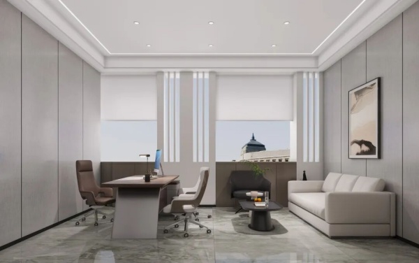 当办公室展厅科技感与质感完成一场双向奔赴