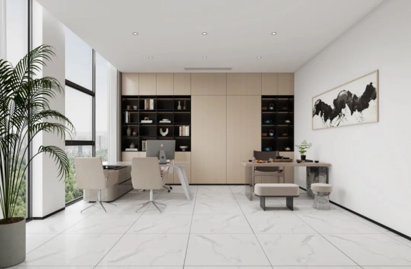 当办公室展厅科技感与质感完成一场双向奔赴