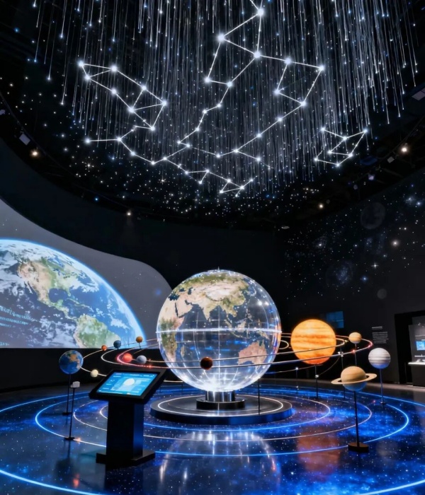 气象科普馆设计天空的翻译官