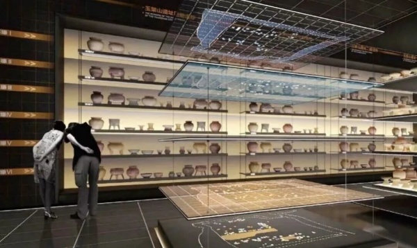 玉架山遗址展厅设计