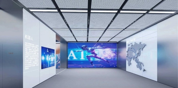 机器人展厅的沉浸式装饰设计美学