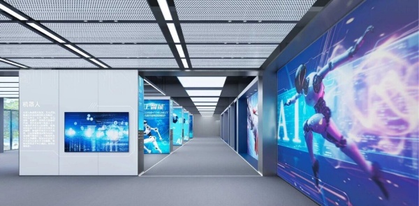 机器人展厅的沉浸式装饰设计美学