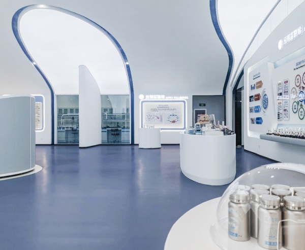 富勒烯科技展厅设计