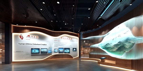 企业展厅的多元设计魔法