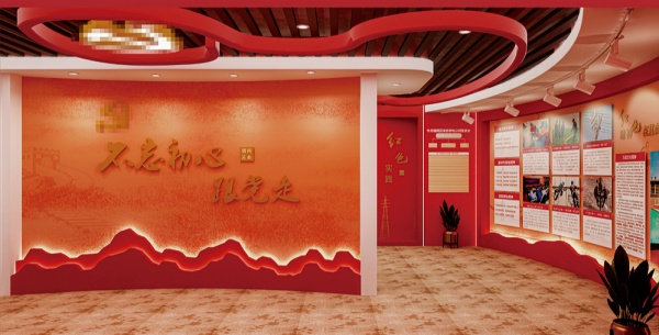 红色教育阵党建展厅案例分享