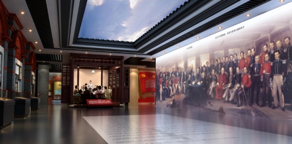 红色教育阵党建展厅案例分享