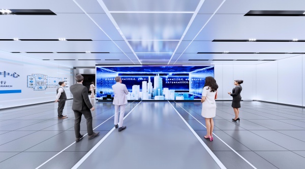 建设银行展厅设计