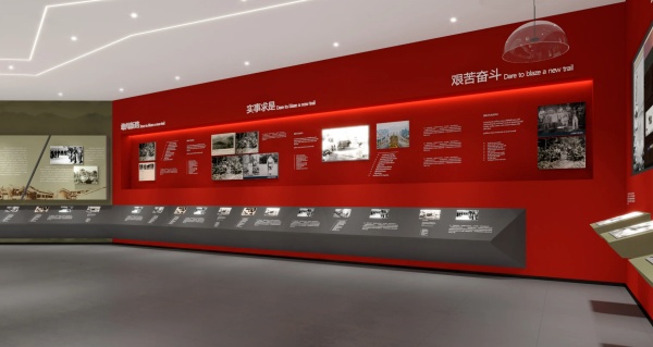 党建展厅设计要点:一种“核心”与“叙事”的空间建构