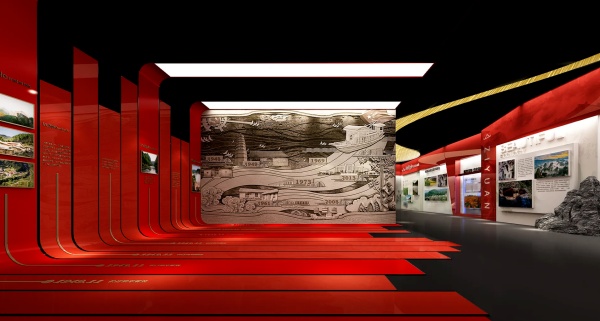 党建展厅设计要点:一种“核心”与“叙事”的空间建构