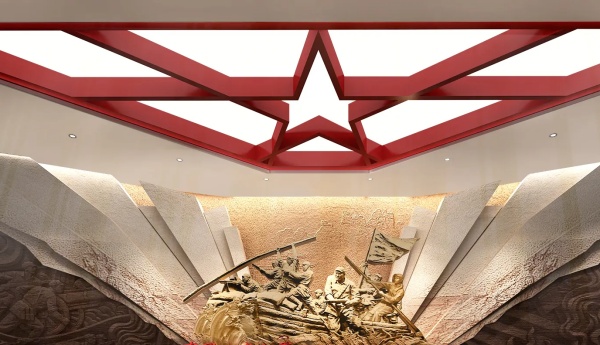 党建展厅设计要点:一种“核心”与“叙事”的空间建构