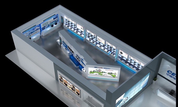 如何打造一个有设计感的数字化科技展厅,长城电子科技型展厅设计新分享！