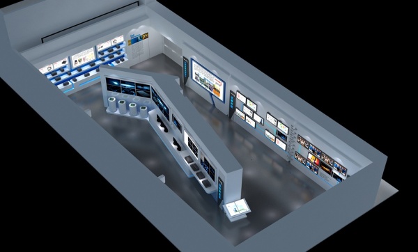 如何打造一个有设计感的数字化科技展厅,长城电子科技型展厅设计新分享！