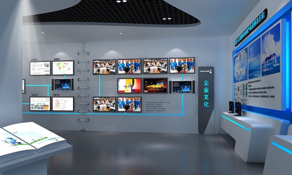 如何打造一个有设计感的数字化科技展厅,长城电子科技型展厅设计新分享！