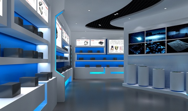 如何打造一个有设计感的数字化科技展厅,长城电子科技型展厅设计新分享！
