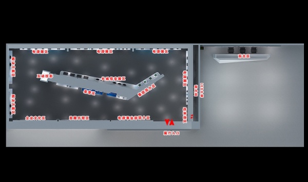 如何打造一个有设计感的数字化科技展厅,长城电子科技型展厅设计新分享！