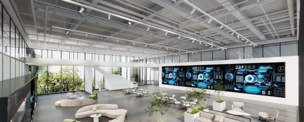 阶梯会议室改造企业展厅设计