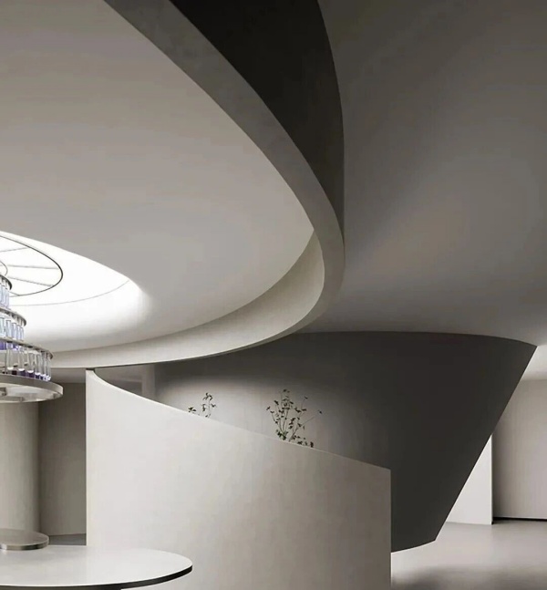 极简艺术风企业展厅设计