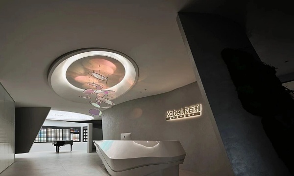 极简艺术风企业展厅设计