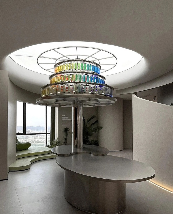 极简艺术风企业展厅设计