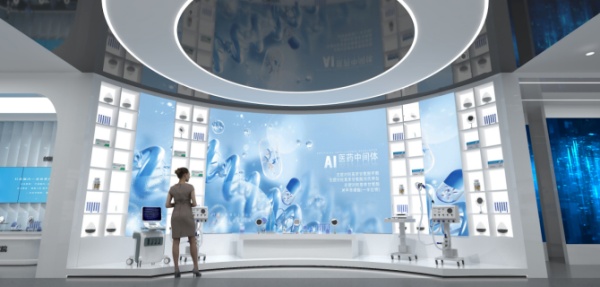 新天地药业展厅设计以医药之芯，筑就中国之兴