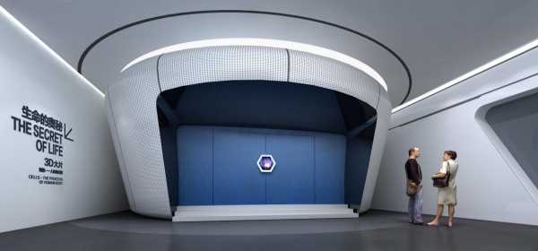 探秘北科生命科技体验馆设计